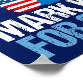 Mark Kelly voor de Senaat Poster (Hoek)