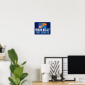 Mark Kelly voor de Senaat Poster (Thuiskantoor)
