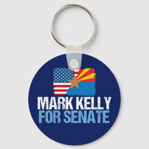 Mark Kelly voor Senaat Arizona Verkiezingen 2022 B Sleutelhanger