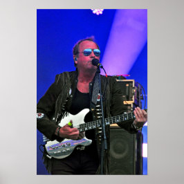 Mark King Level 42 tijdens een concert Poster