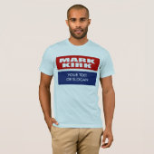 MARK KIRK VOOR SENAAT T-SHIRT (Voorkant volledig)