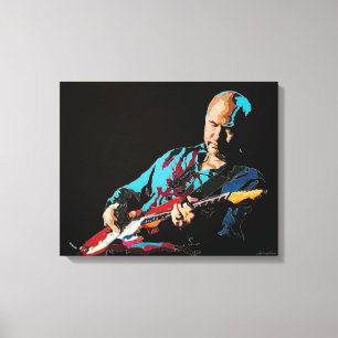 Mark Knopfler Canvas Afdruk