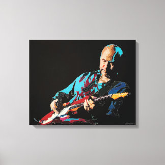 Mark Knopfler Canvas Afdruk