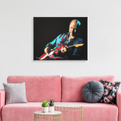Mark Knopfler Canvas Afdruk (Insitu (Woonkamer))
