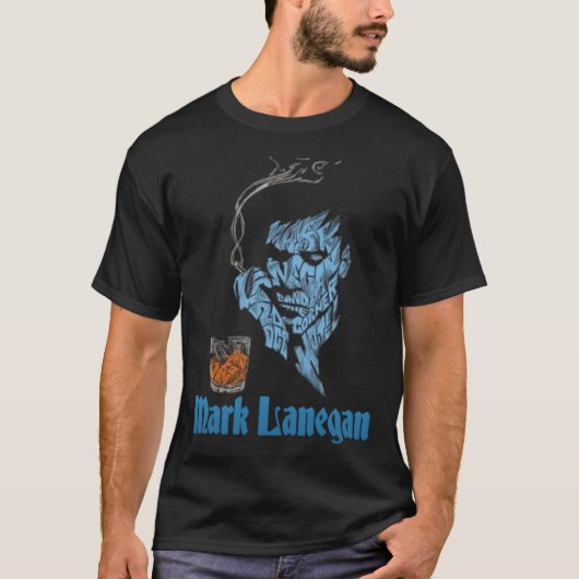 Mark Lanegan, RIP Mark Lanegan    T-shirt (Voorkant)