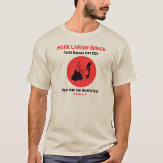 Mark Larson Shihan 9-24 Seminar T-shirt