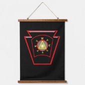 Mark Master / Koninklijke Boog Mason Hangend Wandkleed (Voorkant)