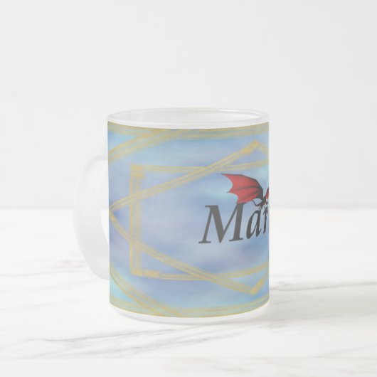 Mark Matglas Koffiemok (Voorkant links)