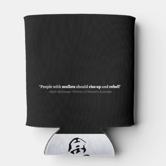 Mark McGowan Can Holder Blikjeskoeler (Achterkant)