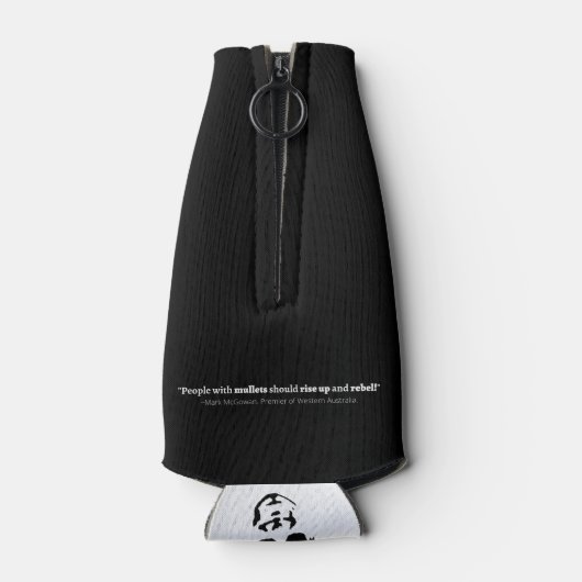 Mark McGowan Stubbie Holder Flesjeskoeler (Achterkant)