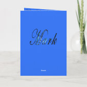 Mark, naam, Logo, Wenskaart. Kaart (Achterkant)