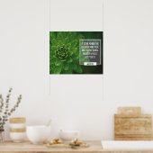 Mark of a Educated Mind Poster (Keuken)