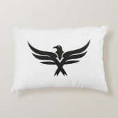 Mark Pillow van Neptunus – Minimalistisch Trident- Accent Kussen (Voorkant)