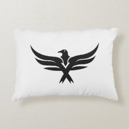 Mark Pillow van Neptunus – Minimalistisch Trident- Accent Kussen