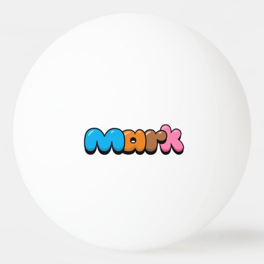 Mark Pingpongbal (Voorkant)