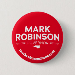 Mark Robinson voor gouverneur 2024 Ronde Button 5,7 Cm