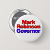 Mark Robinson voor gouverneur 2024 Ronde Button 5,7 Cm (Voorkant /achterkant)