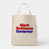 Mark Robinson voor gouverneur 2024 Tote Bag (Achterkant)