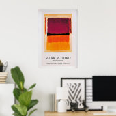 Mark Rothko 1979 Expositie Poster Vintage (Thuiskantoor)