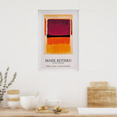 Mark Rothko 1979 Expositie Poster Vintage (Keuken)
