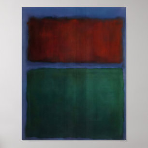 Mark Rothko - Aarde & Groen - 1955 Poster