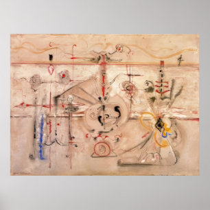 Mark Rothko - Archaïsch idool - 1945 Poster