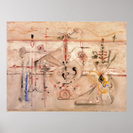 Mark Rothko - Archaïsch idool - 1945 Poster (Voorkant)