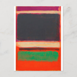 mark rothko art briefkaart