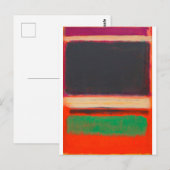 mark rothko art briefkaart (Voorkant / Achterkant)
