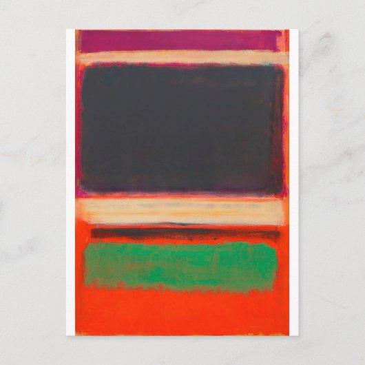mark rothko art briefkaart (Voorkant)