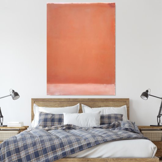 Mark Rothko art Canvas Afdruk (Insitu (Slaapkamer))