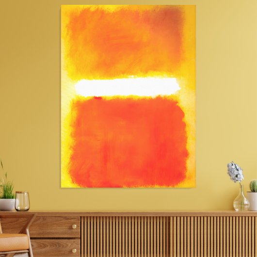 Mark Rothko art Canvas Afdruk (Insitu (Woonkamer))