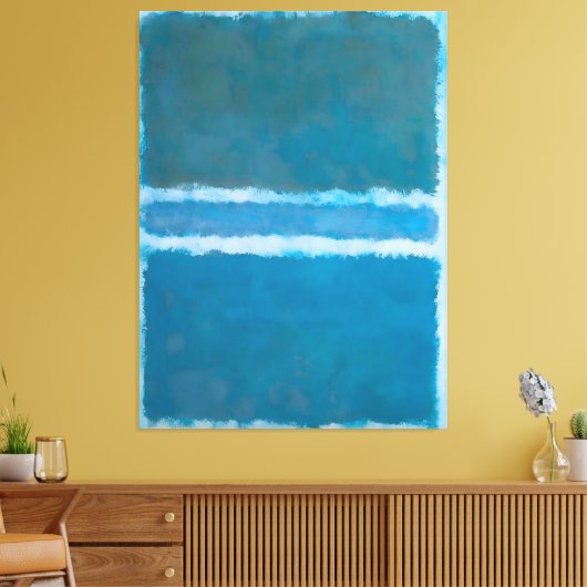 Mark Rothko art Canvas Afdruk (Insitu (Woonkamer))