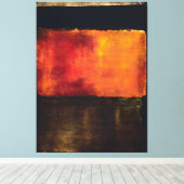 Mark Rothko art Canvas Afdruk (Insitu (Houten vloer))