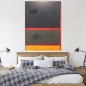 Mark Rothko art Canvas Afdruk (Insitu (Slaapkamer))