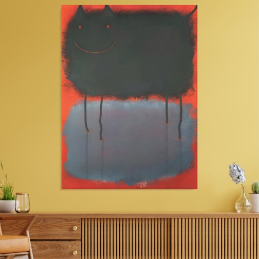 Mark Rothko art Canvas Afdruk (Insitu (Woonkamer))
