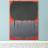 Mark Rothko art Canvas Afdruk (Insitu (Houten vloer))