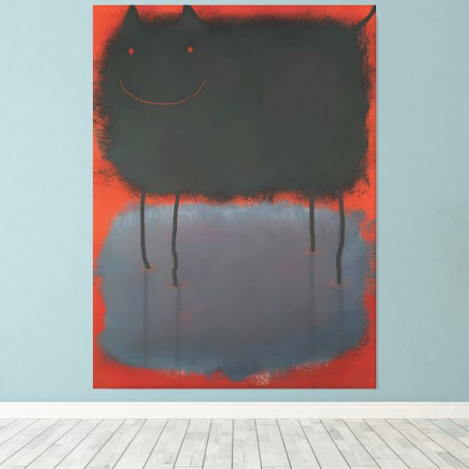 Mark Rothko art Canvas Afdruk (Insitu (Houten vloer))