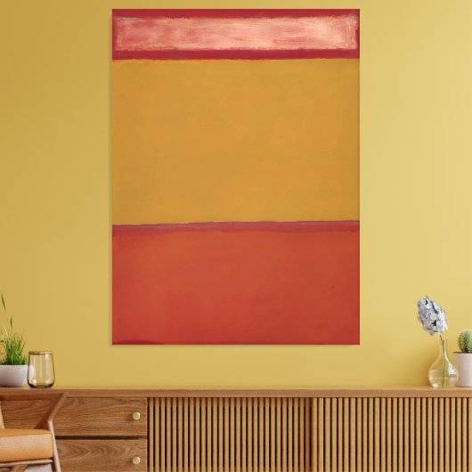 Mark Rothko art Canvas Afdruk (Insitu (Woonkamer))