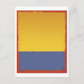 Mark Rothko art in digitale stijl 12 Briefkaart (Voorkant)