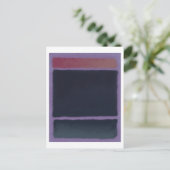 Mark Rothko art in digitale stijl 13 Briefkaart (Staand voorkant)
