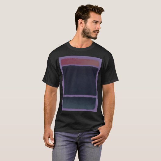 Mark Rothko art in digitale stijl 13 T-shirt (Voorkant volledig)