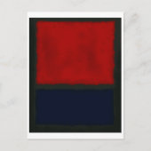 Mark Rothko art in digitale stijl 15 Briefkaart (Voorkant)