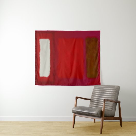 Mark Rothko art in digitale stijl 16 Wandkleed (In Situ (horizontaal))