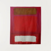 Mark Rothko art in digitale stijl 16 Wandkleed (Voorkant)