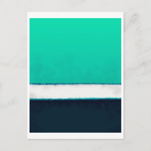 Mark Rothko art in digitale stijl 17 Briefkaart (Voorkant)