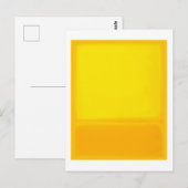 Mark Rothko art in digitale stijl 1 Briefkaart (Voorkant / Achterkant)