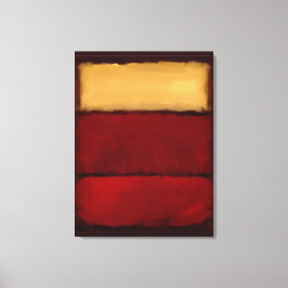 Mark Rothko art in digitale stijl 1 Canvas Afdruk