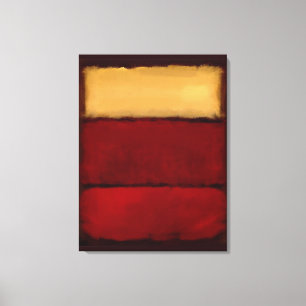 Mark Rothko art in digitale stijl 1 Canvas Afdruk