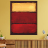 Mark Rothko art in digitale stijl 1 Canvas Afdruk (Insitu (Woonkamer))